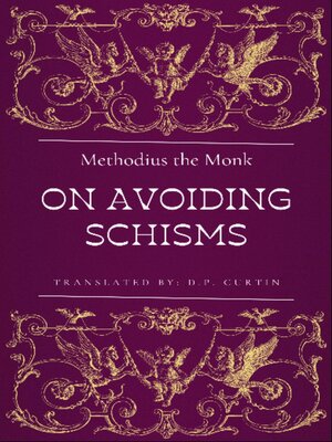 cover image of On Avoiding Schisms